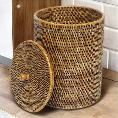 2023-01-2194 -  RATTAN TOKYO WASTE BASKET DIRECT FROM FACTORY EXPORTER IN ASIA TO IMPORTERS