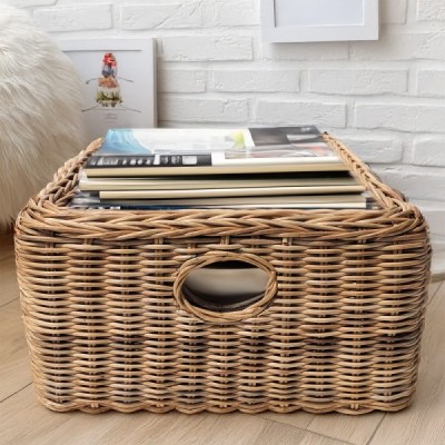 DOUBLE-008 - DOUBLE WALL RATTAN CORE LARGE STORAGE BASKET DIRECT FROM FACTORY EXPORTER IN ASIA TO IMPORTERS DOUBLE-008 - DOUBLE WALL RATTAN CORE LARGE STORAGE BASKET DIRECT FROM FACTORY EXPORTER IN ASIA TO IMPORTERS