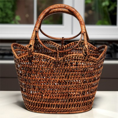 2020-09-1650 -  RATTAN SHOPPING BASKET DIRECT FROM FACTORY EXPORTER IN ASIA TO IMPORTERS