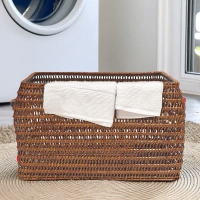 2019-03-1396 - TOY BASKET WITH NATURAL RATTAN HANDLES DIRECT FROM FACTORY EXPORTER IN ASIA TO IMPORTERS 2019-03-1396 - TOY BASKET WITH NATURAL RATTAN HANDLES DIRECT FROM FACTORY EXPORTER IN ASIA TO IMPORTERS