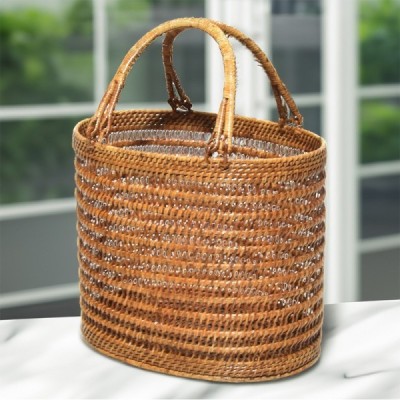 2023-11-2966 -  HONEY RATTAN DESIGNER ECO BAG DIRECT FROM FACTORY EXPORTER IN ASIA TO IMPORTERS