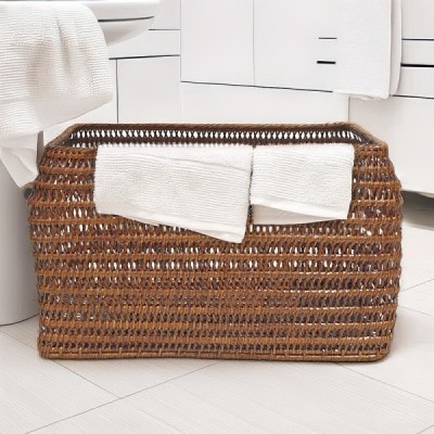 2019-03-1396 -  TOY BASKET WITH NATURAL RATTAN HANDLES DIRECT FROM FACTORY EXPORTER IN ASIA TO IMPORTERS