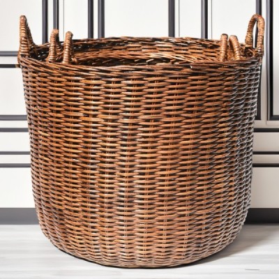 2020-09-1659 -  RATTAN CORE LAUNDRY BASKET DIRECT FROM FACTORY EXPORTER IN ASIA TO IMPORTERS