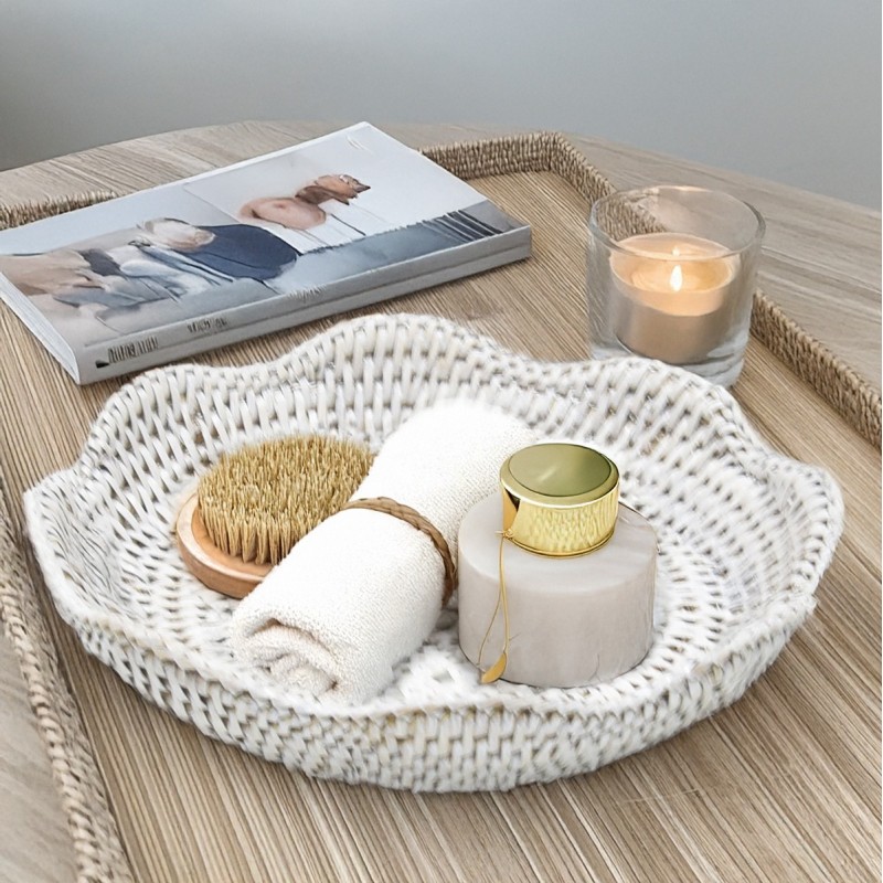 RATTAN ISLAND - LAUNDRY BASKET WITH LEATHER HANDLES DIRECT FROM ASIA ...