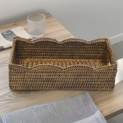 2023-06-2334 -  RATTAN LACE TRAY DIRECT FROM FACTORY EXPORTER IN ASIA TO IMPORTERS